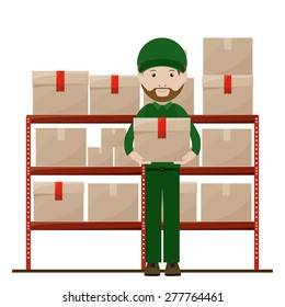 Delivery design over white background, vector illustration