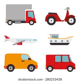 Delivery design over white background, vector illustration.