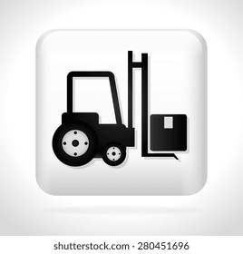 Delivery design over white background, vector illustration.