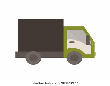 Delivery design over white background, vector illustration