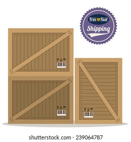 Delivery  design over white background,vector illustration.