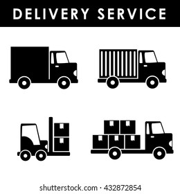 Delivery design. Shipping icon. Flat illustration, vector