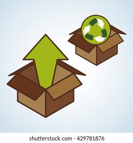 Delivery design. shipping  icon. White background  , vector
