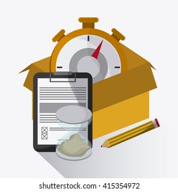 Delivery design. shipping illustration. logistic concept