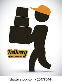 delivery  design , vector illustration