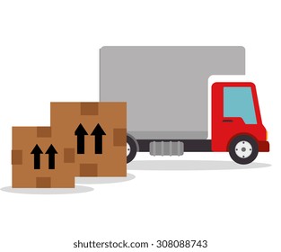 Delivery design, vector illustration eps 10.