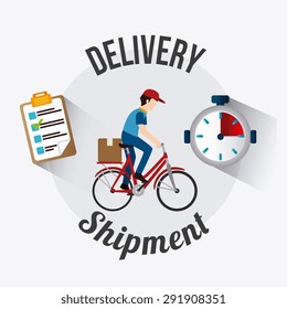 Delivery digital design, vector illustration eps 10.