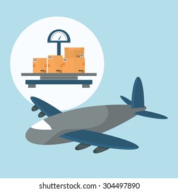 Delivery digital design, vector illustration 10 eps graphic