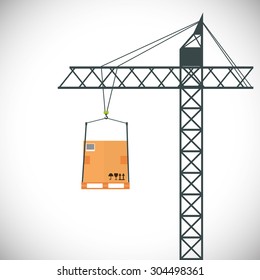 Delivery digital design, vector illustration 10 eps graphic