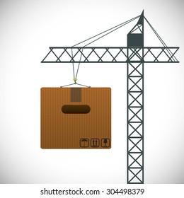 Delivery digital design, vector illustration 10 eps graphic