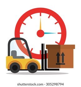Delivery digital design, vector illustration eps 10.
