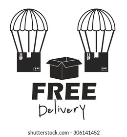 Delivery digital design, vector illustration eps 10