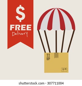 Delivery digital design, vector illustration eps 10