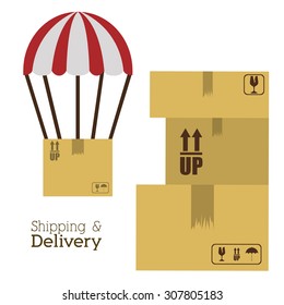 Delivery digital design, vector illustration eps 10