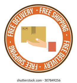 Delivery digital design, vector illustration eps 10