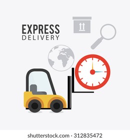 Delivery digital design, vector illustration eps 10.