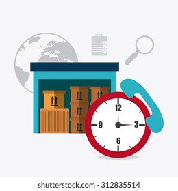 Delivery digital design, vector illustration eps 10.