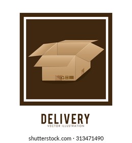 Delivery digital design, vector illustration eps 10