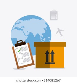 Delivery digital design, vector illustration eps 10.