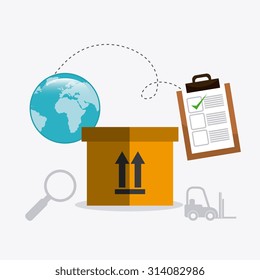 Delivery digital design, vector illustration eps 10.