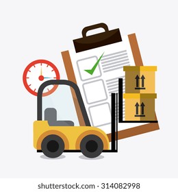 Delivery digital design, vector illustration eps 10.
