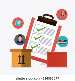 Delivery digital design, vector illustration eps 10.