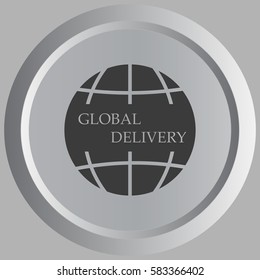Delivery digital design, vector illustration