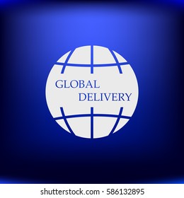 Delivery digital design, vector illustration