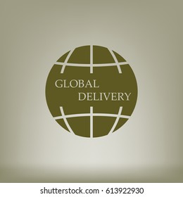 Delivery digital design, vector illustration