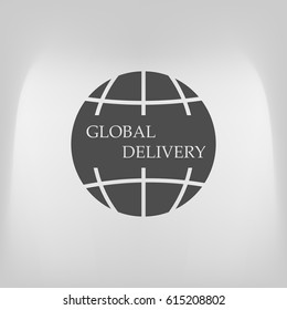 Delivery digital design, vector illustration