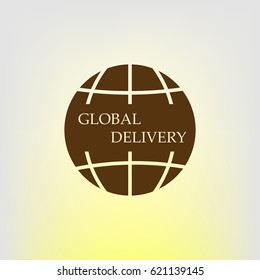 Delivery digital design, vector illustration