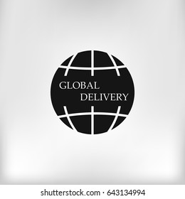 Delivery digital design, vector illustration
