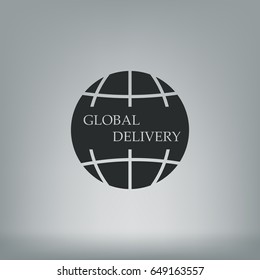 Delivery digital design, vector illustration