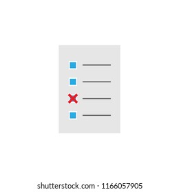 Delivery document isolated color icon, vector illustration design. Logistics collection.