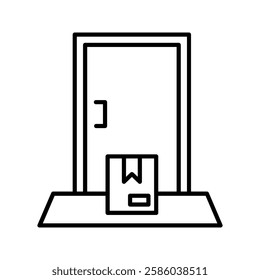Delivery to the door icon color editable