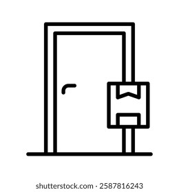 Delivery to the door icon color editable