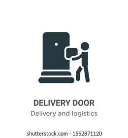 Door To Door Delivery Icon