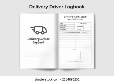 Delivery Driver Logbook KDP Interior