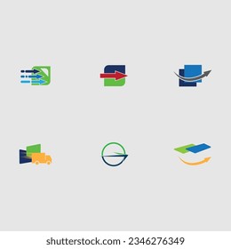 Delivery express logo and symbol  design template