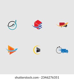 Delivery express logo and symbol  design template