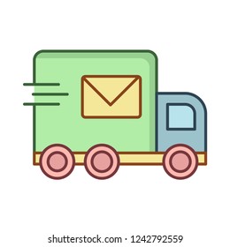 delivery   fast   lorry  