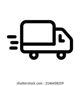 Delivery Flat Icon UI Design Template