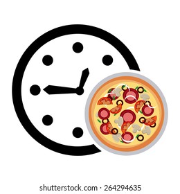 delivery food design, vector illustration eps10 graphic 