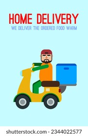 Delivery food at home We will deliver the food hot