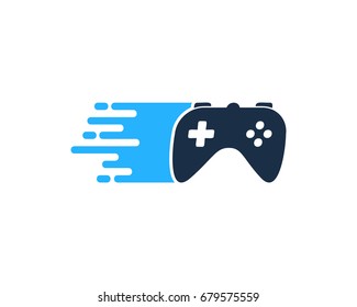 Delivery Game Icon Logo Design Element