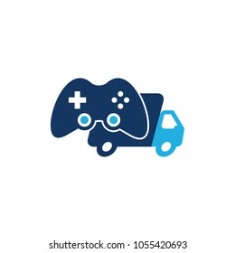 Delivery Game Logo Icon Design