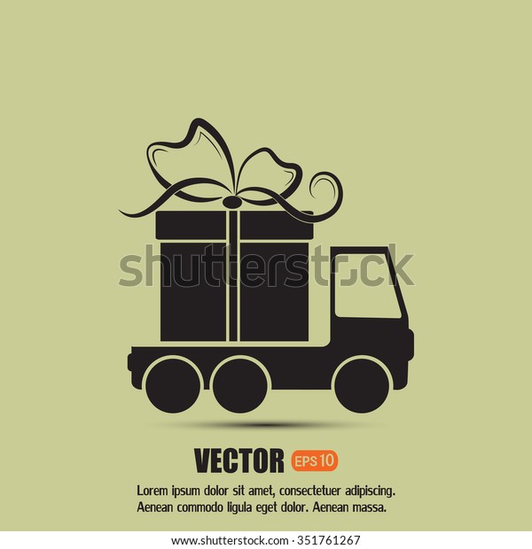 Delivery gift Vector
illustration