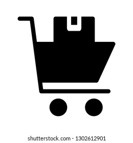 delivery glyph icon