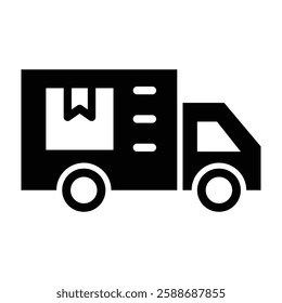 Delivery Glyph Icon Design For Personal And Commercial Use