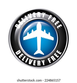 delivery graphic design , vector illustration